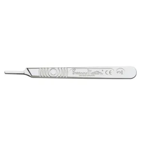 Manche Swann Morton en acier inoxydable pour bistouri
